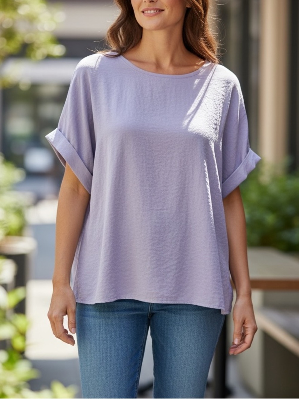 Buru Lavender Top